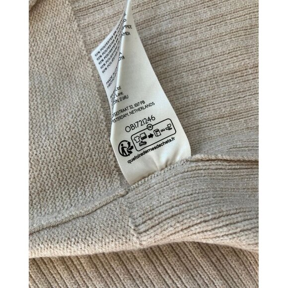 Free People Orion A Line Tunic Sweater Neutral Size Small - Picture 9 of 9